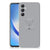 Samsung Galaxy A05S Telefoonhoesje met Naam Grijs Baby Olifant telefoonhoesje baby olifant ontwerp achterkant