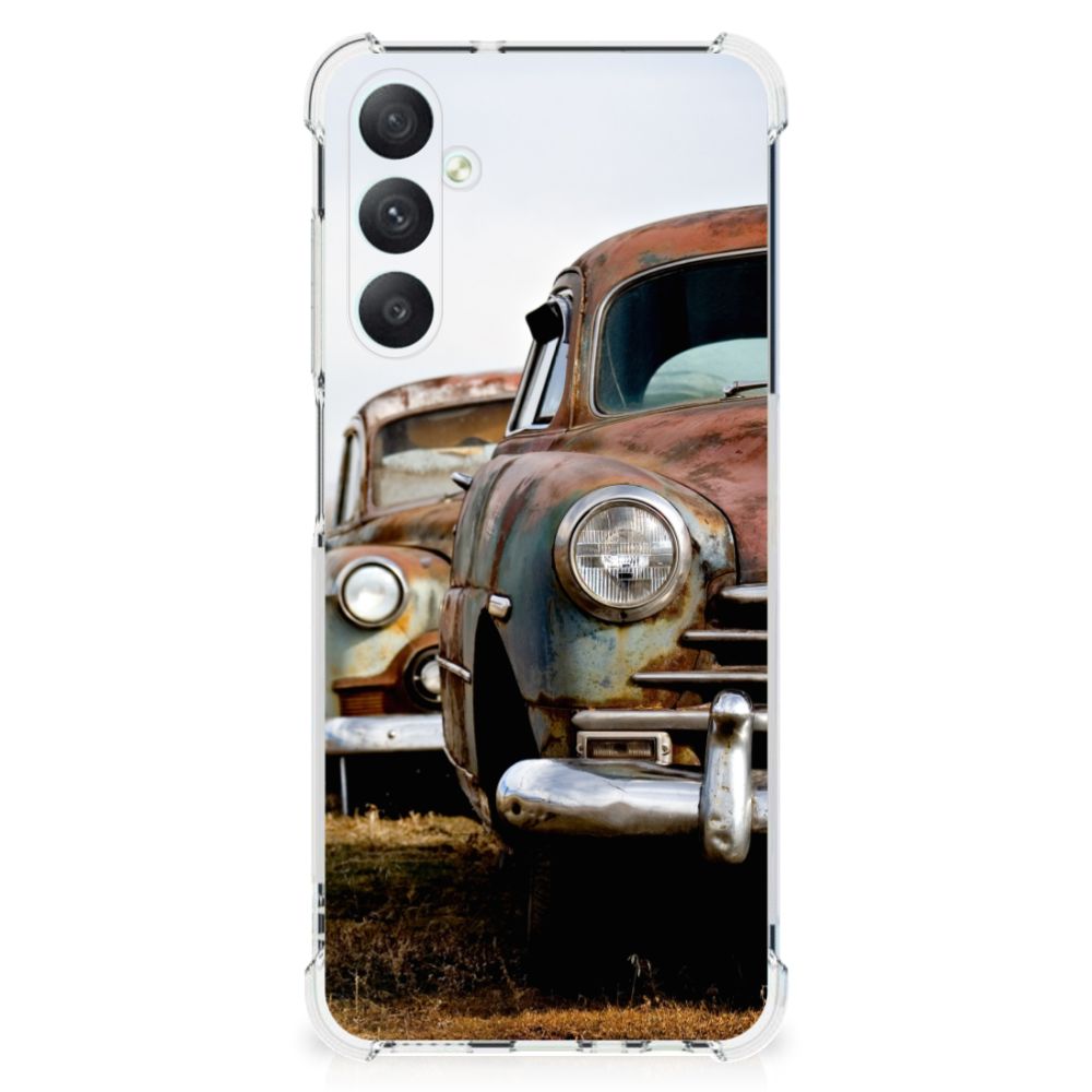 Samsung Galaxy A05s Anti-shock Hoesje met foto Vintage Auto B2C Telecom