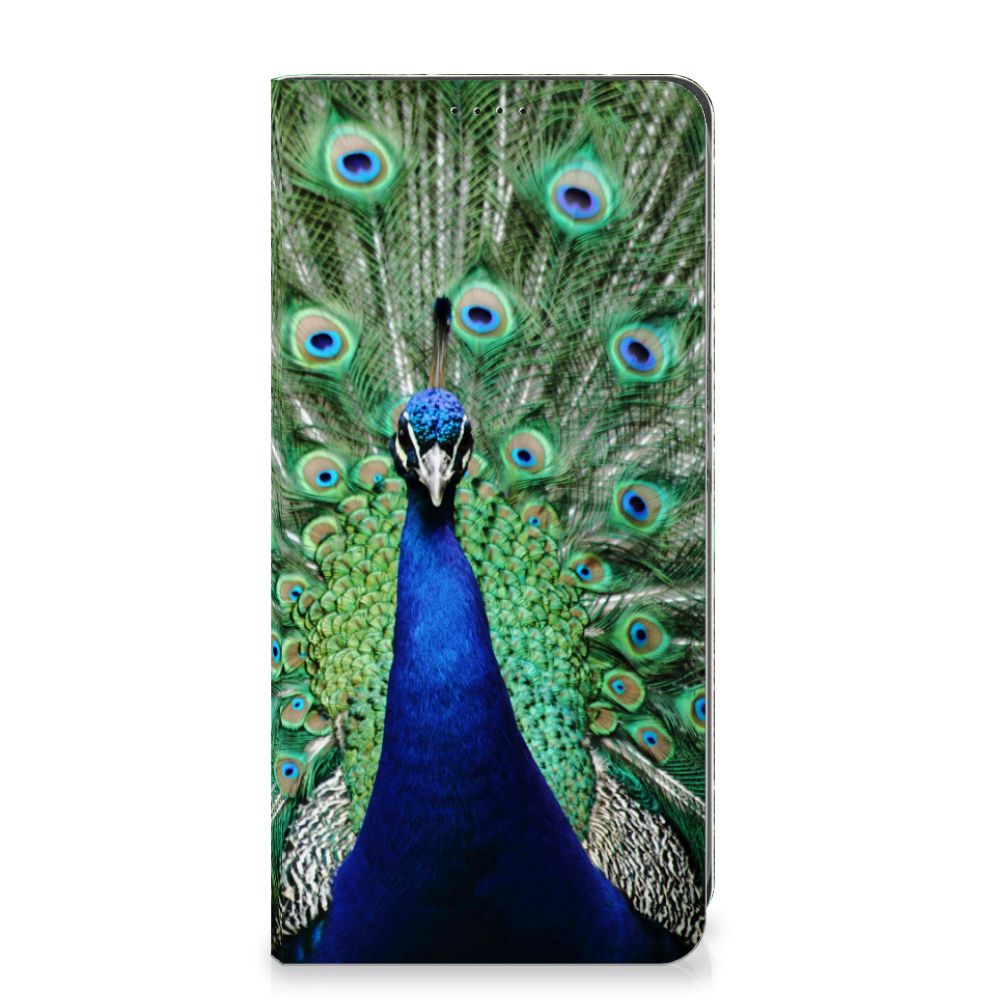 Samsung Galaxy A05s Hoesje maken Pauw met prachtig pauwen design, biedt gebruiksgemak, bescherming en duurzaamheid.