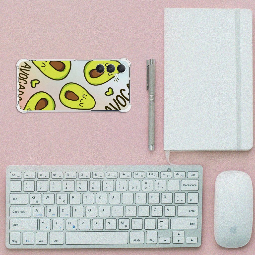 Samsung Galaxy A05s Stevig Bumper Hoesje Avocado Singing B2C Telecom