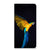 Samsung Galaxy A14 4G Hoesje maken Papegaai met een kleurrijke papegaai op een zwarte achtergrond.