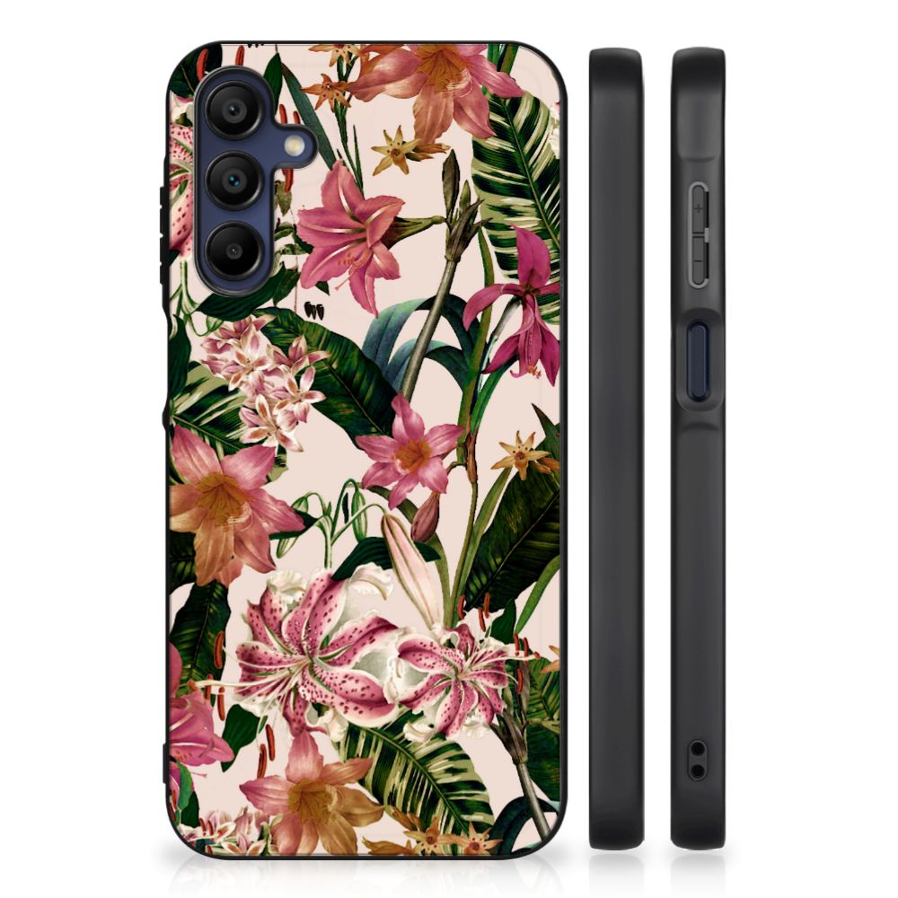 Samsung Galaxy A15 Bloemen Hoesje Flowers B2C Telecom