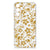 Samsung Galaxy A15 TPU Case Gouden Bloemen bloemen design achterkant