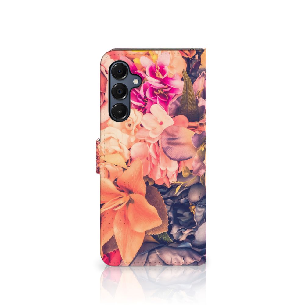 Samsung Galaxy A16 4G/5G Hoesje Bosje Bloemen design bloemen voorkant