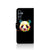 Samsung Galaxy A16 4G/5G Leuk Hoesje Panda Color panda kleurig design voorkant