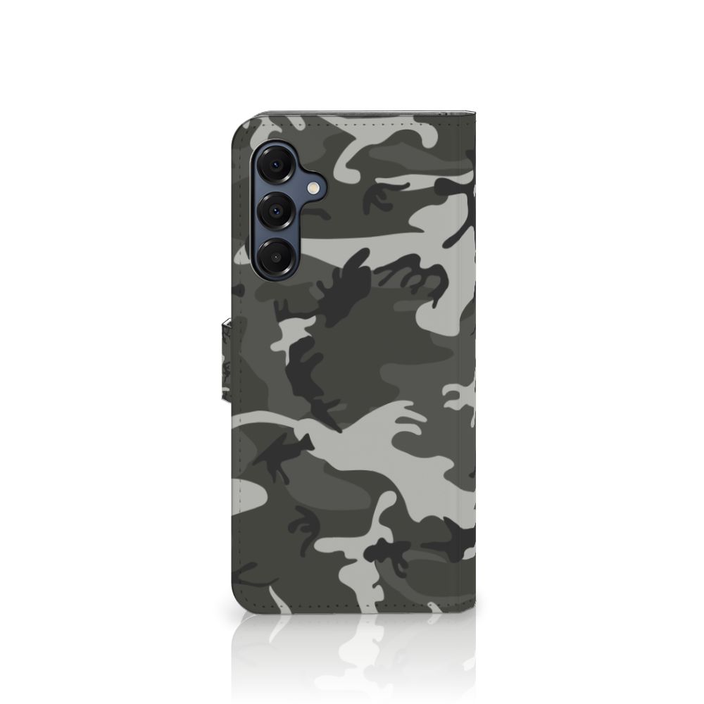 Samsung Galaxy A16 4G/5G Telefoon Hoesje Army Light telefoonhoesje camouflage print aanzicht