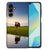 Samsung Galaxy A16 5G/4G Dierenprint Telefoonhoesje Koe koe schapendijk landschap voorzijde