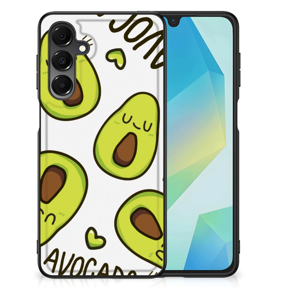 Samsung Galaxy A16 5G/4G Hoesje Avocado Singing design avocado voorkant