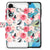 Samsung Galaxy A16 5G/4G Hoesje Boho Text bloemen motieven vooraanzicht