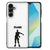 Samsung Galaxy A16 5G/4G Hoesje Floss illustratie achterkant black design