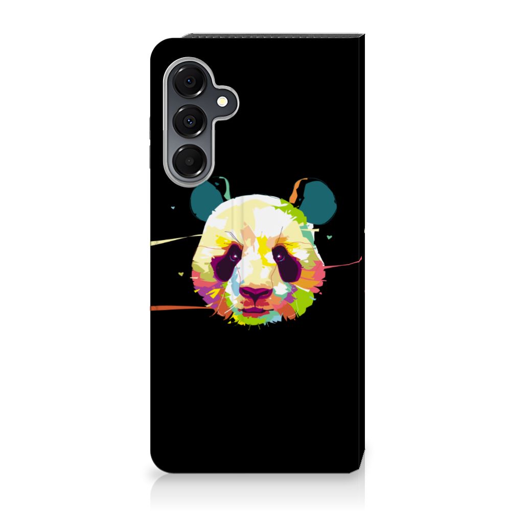 Samsung Galaxy A16 5G/4G Magnet Case Panda Color panda design aanzicht