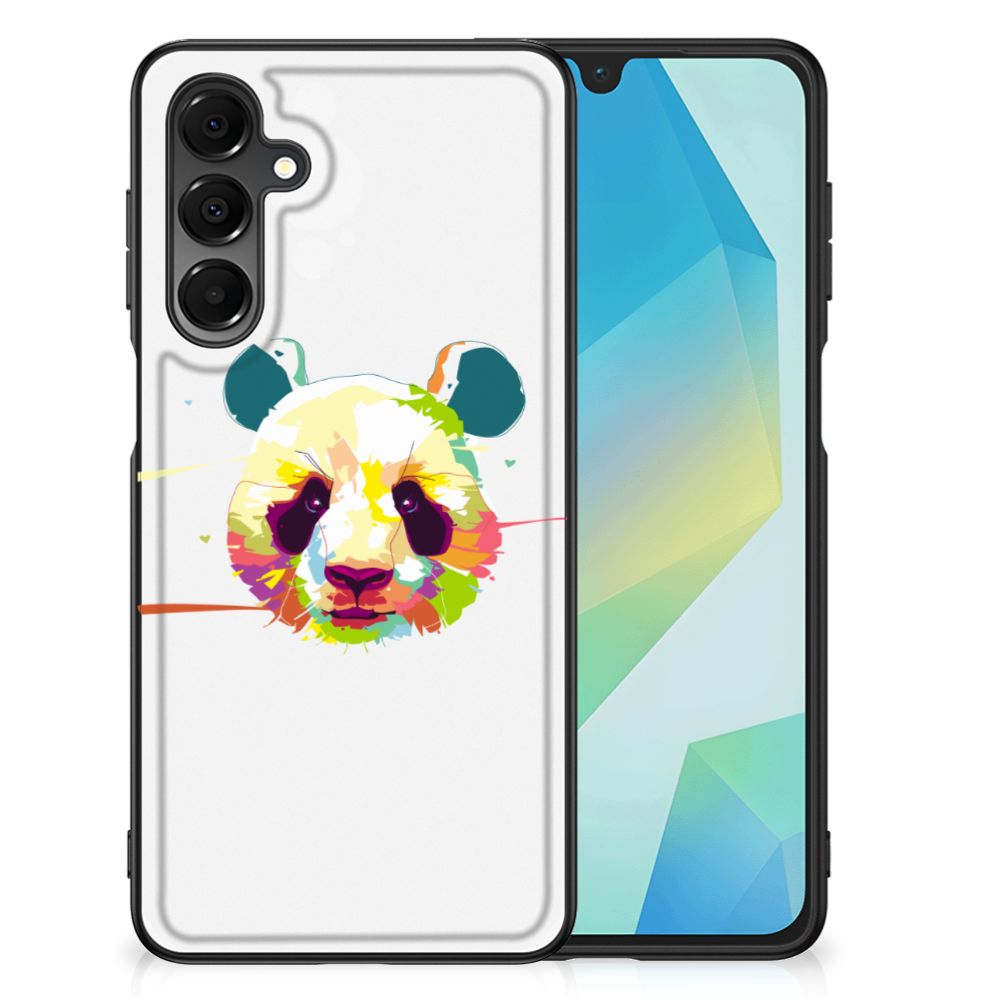 Samsung Galaxy A16 5G/4G TPU Backcover panda illustratie achterzijde