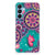 Samsung Galaxy A16 Back Cover Cirkels en Vlinders design achteraanzicht