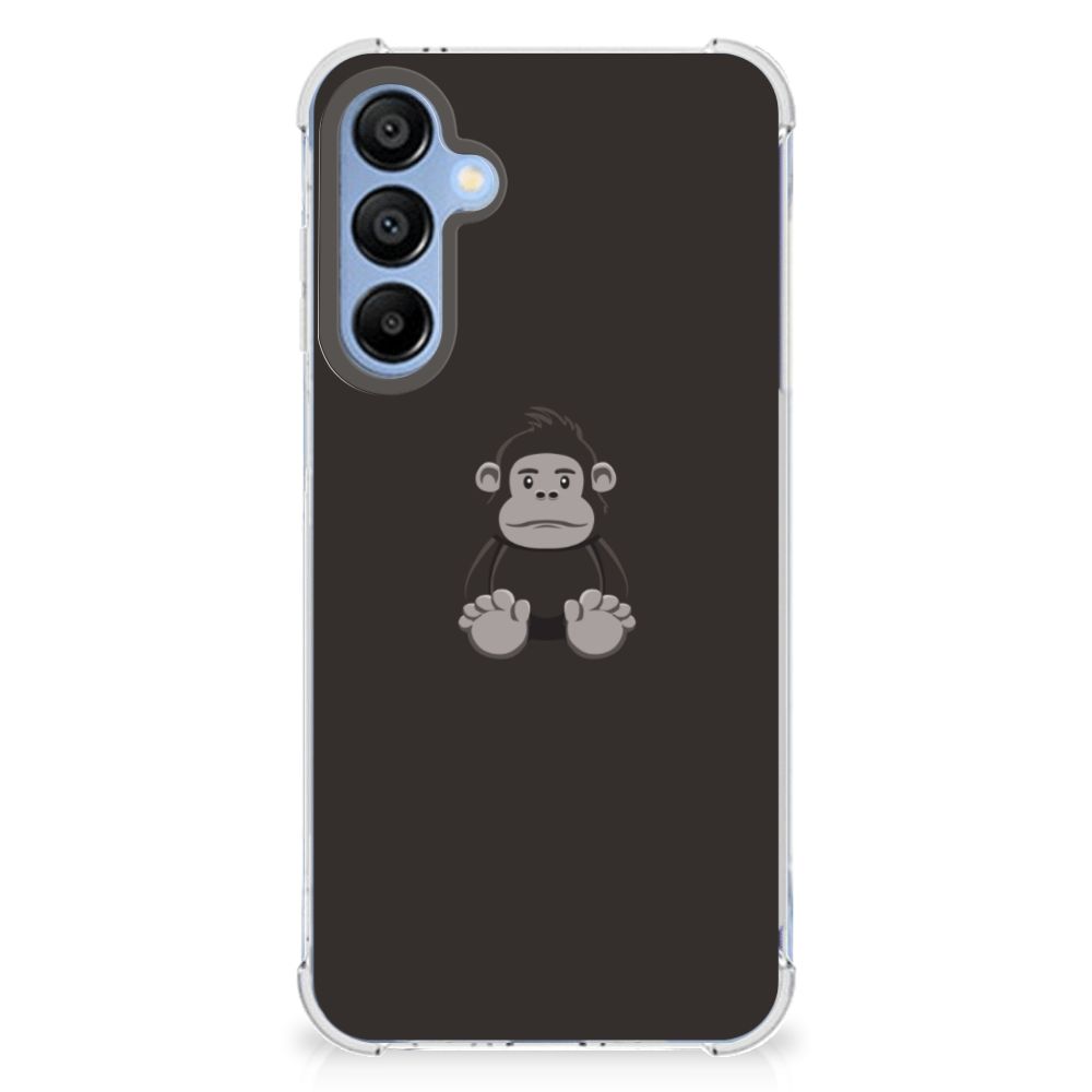 Samsung Galaxy A16 Stevig Bumper Hoesje Gorilla achterkant ontwerp