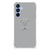 Samsung Galaxy A16 Stevig Bumper Hoesje Grijs Baby Olifant achterzijde