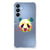 Samsung Galaxy A16 Stevig Bumper Hoesje Panda Color achterkant