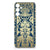 Samsung Galaxy A16 TPU Case Beige Flowers design beige flowers achterkant
