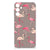 Samsung Galaxy A16 TPU Hoesje Flamingo flamingo design achterkant