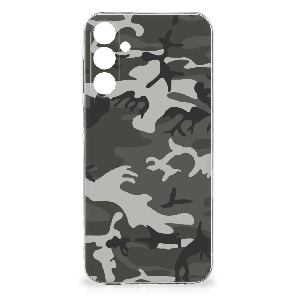 Samsung Galaxy A16 TPU bumper Army Light camouflage achterkant