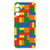 Samsung Galaxy A16 TPU bumper Blokken Lego design achterkant