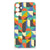 Samsung Galaxy A16 TPU bumper Funky Retro design patroon achteraanzicht