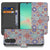 Samsung Galaxy A17 Bookcase Tiles Color Met 3 Pasjes Uniek Hoesje bookcase hoesje kleurrijk tegelmotief aanzicht