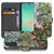 Samsung Galaxy A17 Hoesje Met Pasjes Jungle Design voorzijde detail