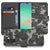 Samsung Galaxy A17 Portemonnee Hoesje Army Light Camouflage TPU design army camouflage aanzicht