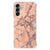 Samsung Galaxy A24 Anti-Shock Hoesje Marmer Oranje B2C Telecom
