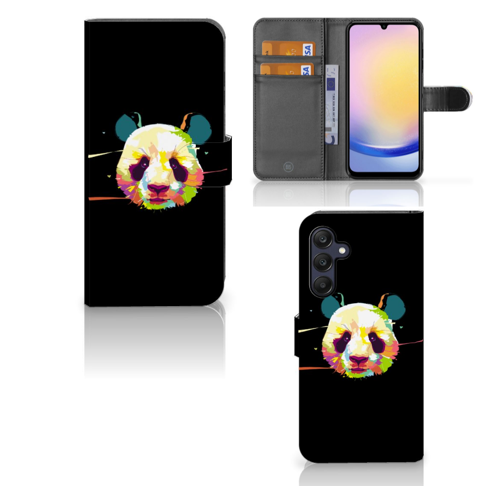 Samsung Galaxy A25 Leuk Hoesje Panda Color