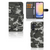 Samsung Galaxy A25 Telefoon Hoesje Army Light telefoonhoesje camouflage design voorzijde en binnenkant