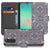 Samsung Galaxy A26 Flower Tiles Book Case Flower Tiles Book Case voorkant zijde