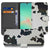 Samsung Galaxy A26 Koeienvlekken Book Case koeienvlekken design voorkant