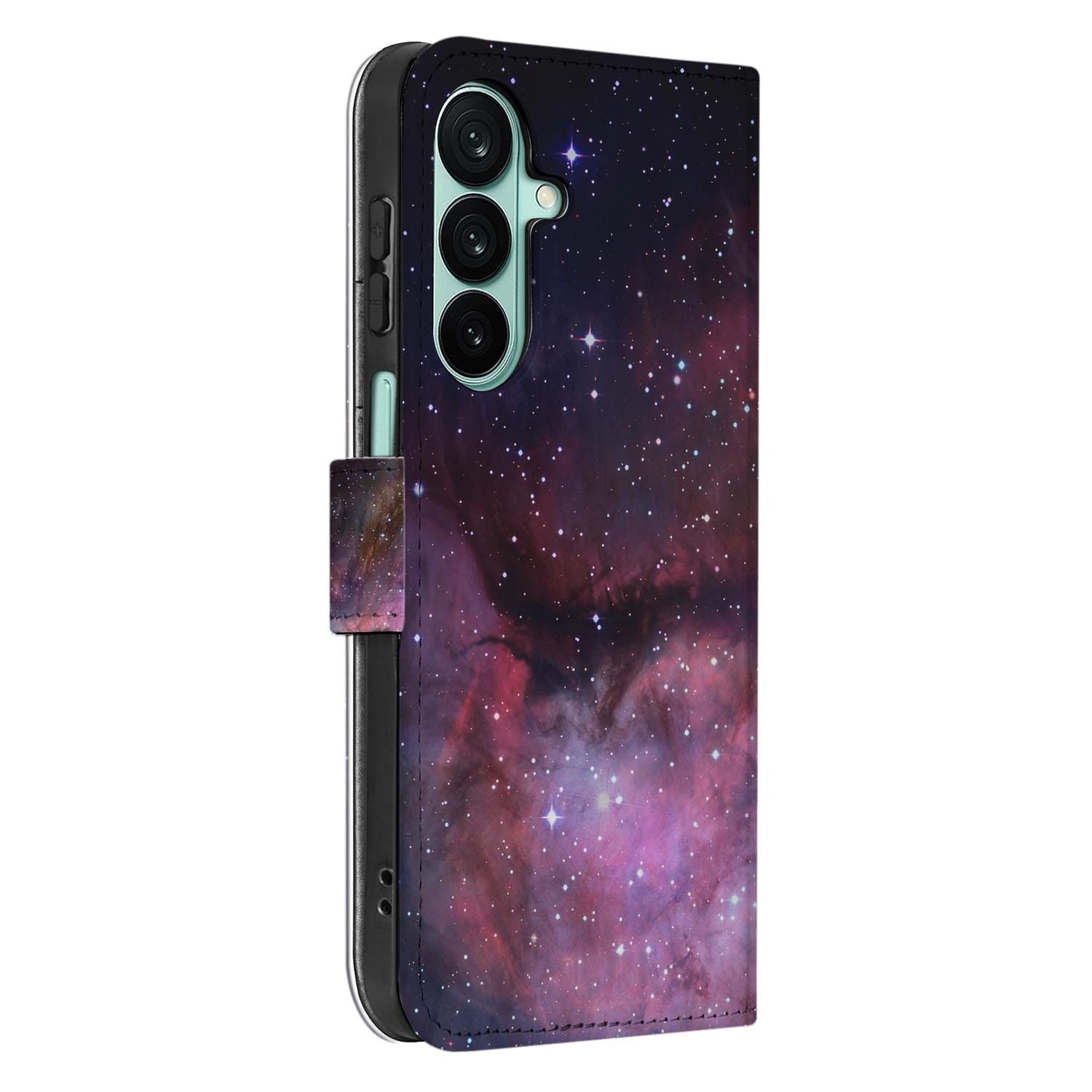 Samsung Galaxy A27 bookcase Galaxy, detail van het stiksel