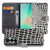 Samsung Galaxy A27 bookcase Slangenprint, voorkant met gesloten klep