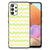 Samsung Galaxy A32 4G | A32 5G Enterprise Editie Back Case Waves Yellow design waves front