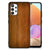 Samsung Galaxy A32 4G | A32 5G Enterprise Editie Houten Print Telefoonhoesje Donker Hout B2C Telecom