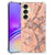 Samsung Galaxy A35 Anti-Shock Hoesje Marmer Oranje B2C Telecom