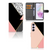Samsung Galaxy A35 Book Case Zwart Roze Vormen Bookcase geometrisch zwart roze design aanzicht