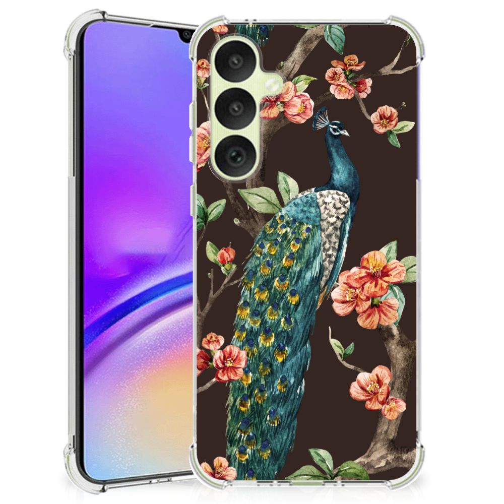 Samsung Galaxy A35 Case Anti-shock Pauw met Bloemen B2C Telecom