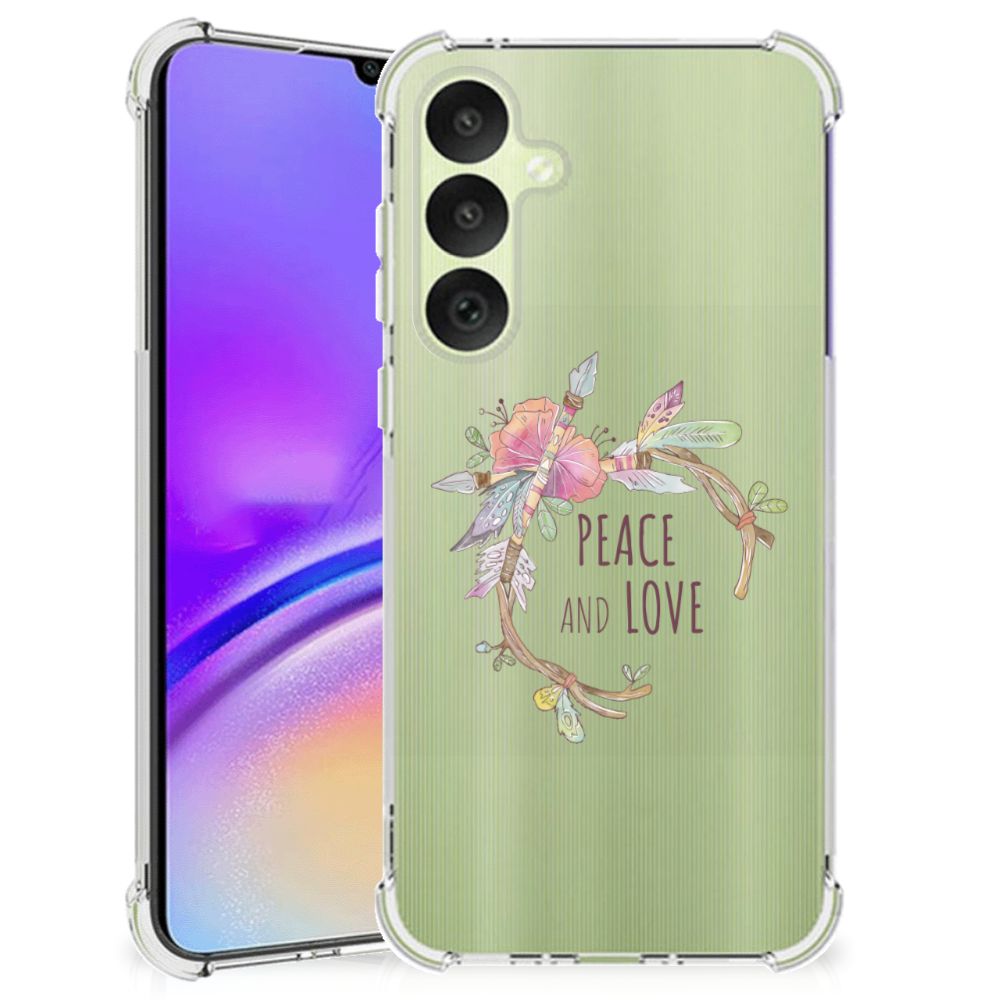Samsung Galaxy A35 Stevig Bumper Hoesje Boho Text B2C Telecom
