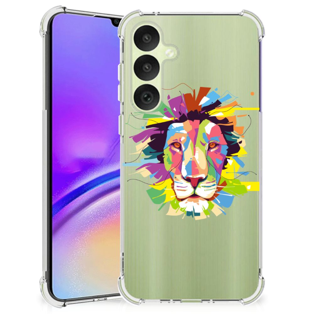 Samsung Galaxy A35 Stevig Bumper Hoesje Lion Color B2C Telecom