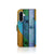 Samsung Galaxy A36 Book Style Case Wood Heart voorkant