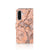 Samsung Galaxy A36 Bookcase Marmer Oranje bookcase oranje marmer achterkant