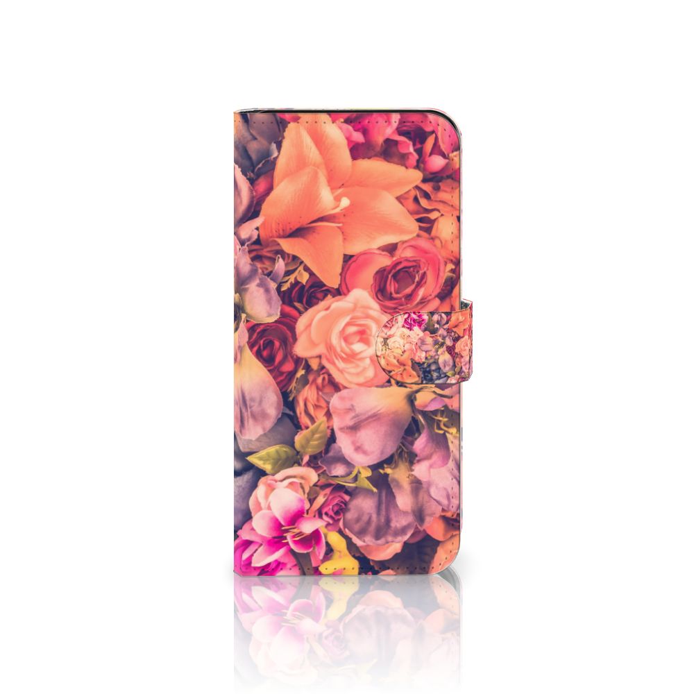 Samsung Galaxy A36 Hoesje Bosje Bloemen boekhoesje bloemen kleurrijk vooraan