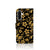 Samsung Galaxy A36 Hoesje Gouden Bloemen gouden bloemen design zijaanzicht