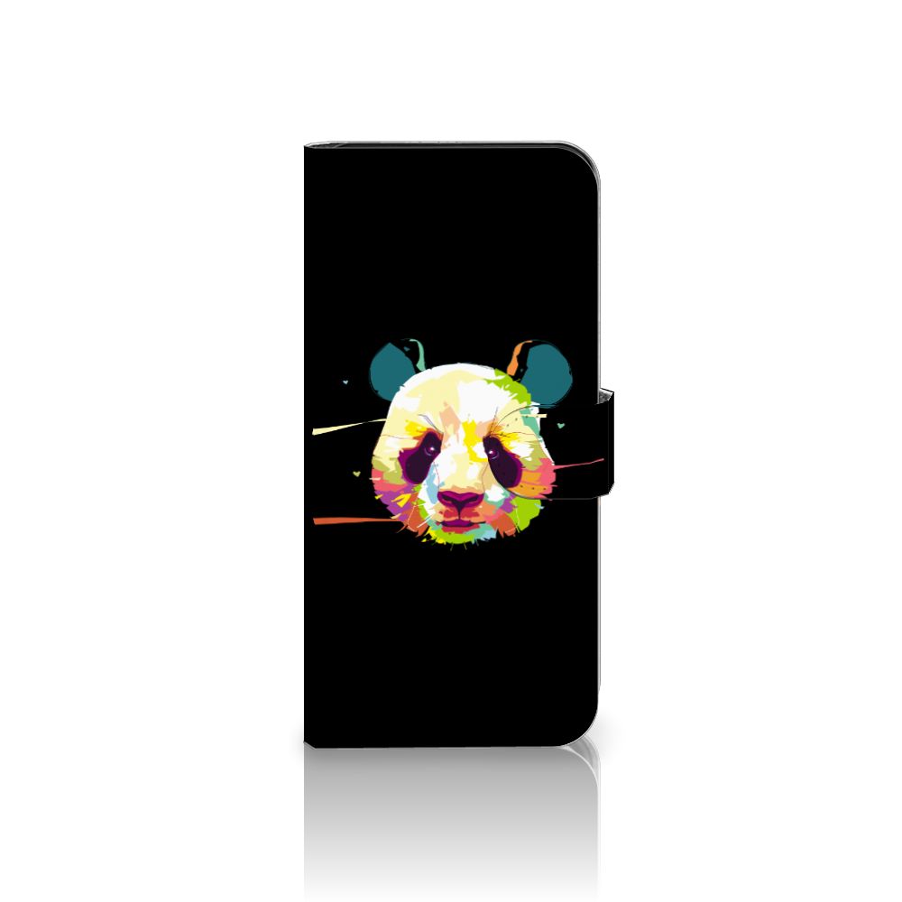 Samsung Galaxy A36 Leuk Hoesje Panda Color hoesje panda kleurrijk vooraanzicht
