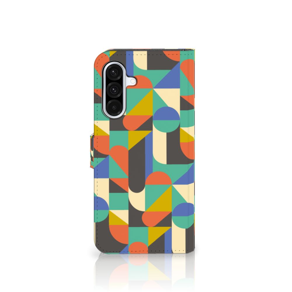 Samsung Galaxy A36 Telefoon Hoesje Funky Retro telefoonhoesje retro design aanzicht