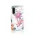 Samsung Galaxy A36 Telefoonhoesje met Pasjes Bird Flowers bloemen vogels zijaanzicht