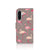 Samsung Galaxy A36 Telefoonhoesje met Pasjes Flamingo telefoonhoesje flamingo design vooraanzicht